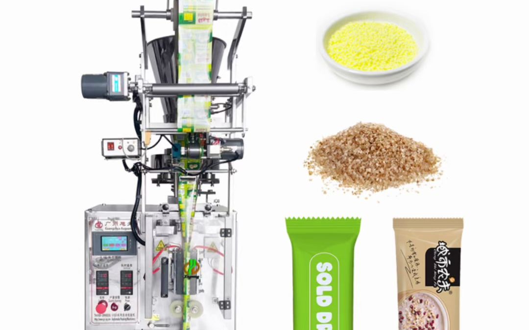 背封颗粒包装机颗粒包装机圆角颗粒包装机冲剂小丸碎茶颗粒全自动包装机包装机设备包装机厂家广州包装机可自动完成填制袋封合打码切断出成品等一系列操作