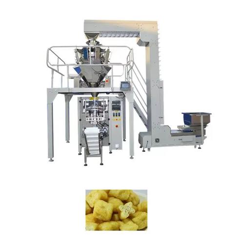 多肉花卉营养土颗粒包装机 立式组合秤颗粒称重包装机设备